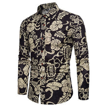 Load image into Gallery viewer, Vintage Floral Party Suits Man Long Sleeve Clothing Classic Chinese Style Printed Shirt Pants And Shirts Set Men Casual Clothes