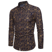 Load image into Gallery viewer, Vintage Floral Party Suits Man Long Sleeve Clothing Classic Chinese Style Printed Shirt Pants And Shirts Set Men Casual Clothes
