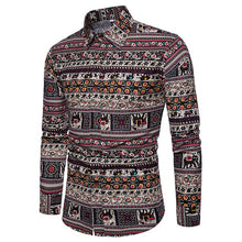 Load image into Gallery viewer, Vintage Floral Party Suits Man Long Sleeve Clothing Classic Chinese Style Printed Shirt Pants And Shirts Set Men Casual Clothes
